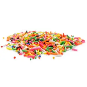 Espolvoreado de azúcar de colores