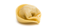 Tortellini, Tortelloni mit Käse Füllung (roh)