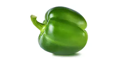 Paprika (grün, frisch)