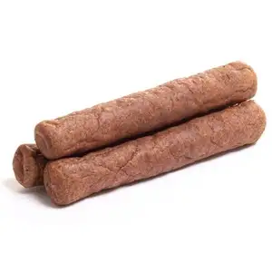 Dutch frikandel meat roll