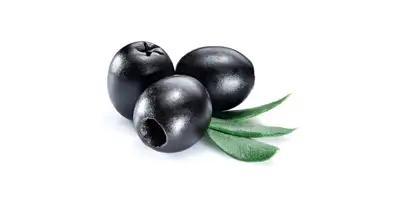 Azeitonas (pretas, marinadas)