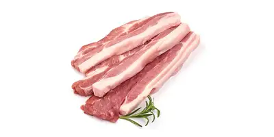 Pork belly (raw)