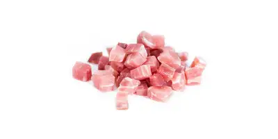 Jamón salado, jamón ahumado (cubos, bajo en grasa)