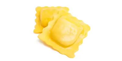 Ravioli mit Käse-Spinat Füllung