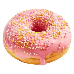 Donut com esmalte
