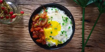 Pan agrodolce con frittata