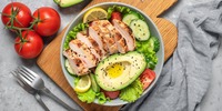 Schawarma-Chicken Salat
