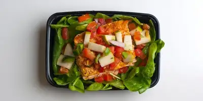 Lachs mit Honig-Senf Soße