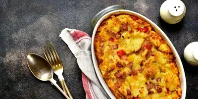 Casseruola di pane piccante