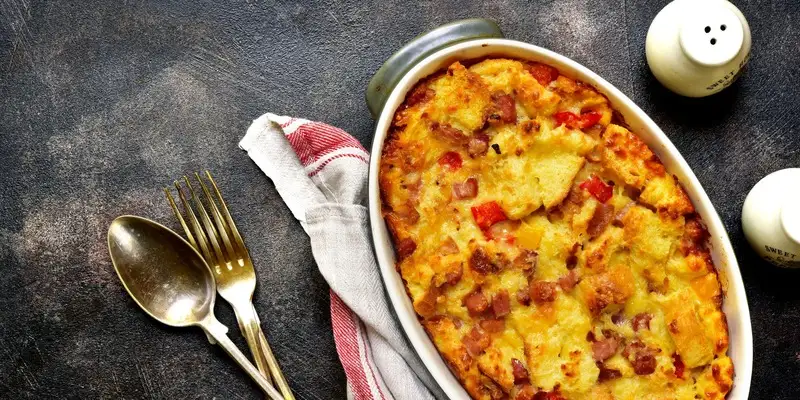 Casseruola di pane piccante