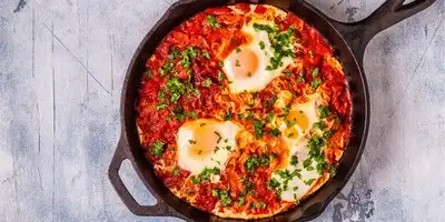 Quick shakshuka