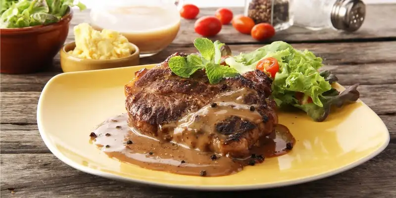 Bistecca di tacchino in salsa di soia