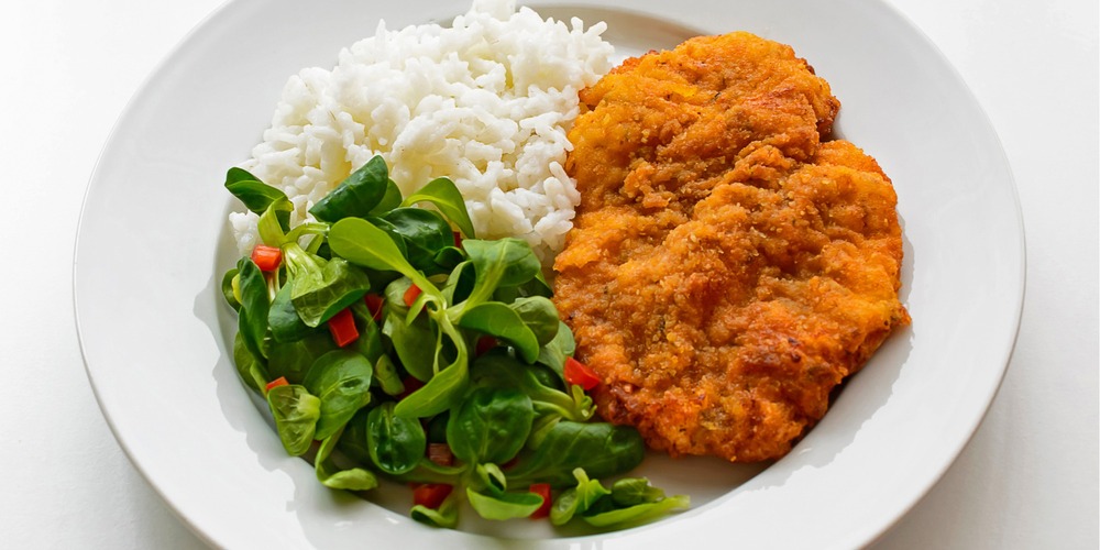 Schnitzel mit Zitrone und Wildreis - Rezept | FoodPal