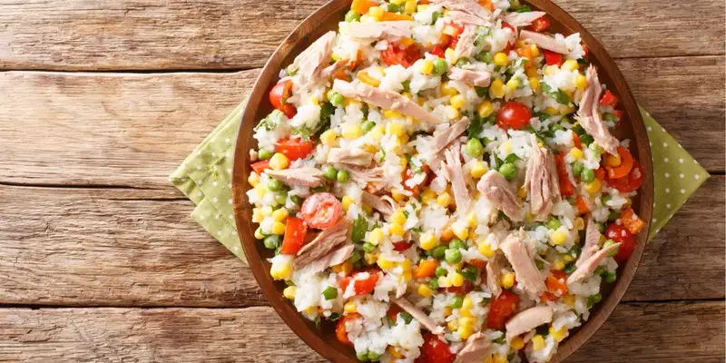 Insalata di tonno con riso