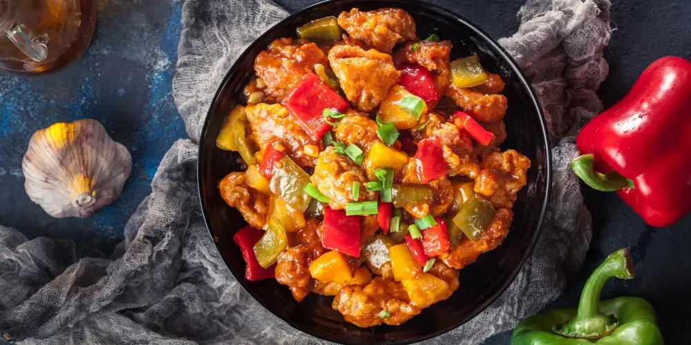 Chicken sweet and sour - recipe | FoodPal