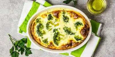 Cazuela de brócoli y patatas