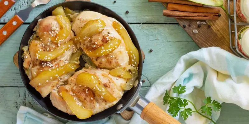 Escalope de dinde au camembert