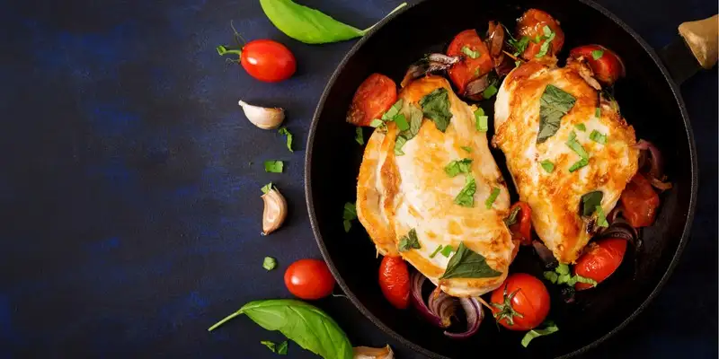 Sartén de tomate para aves de corral