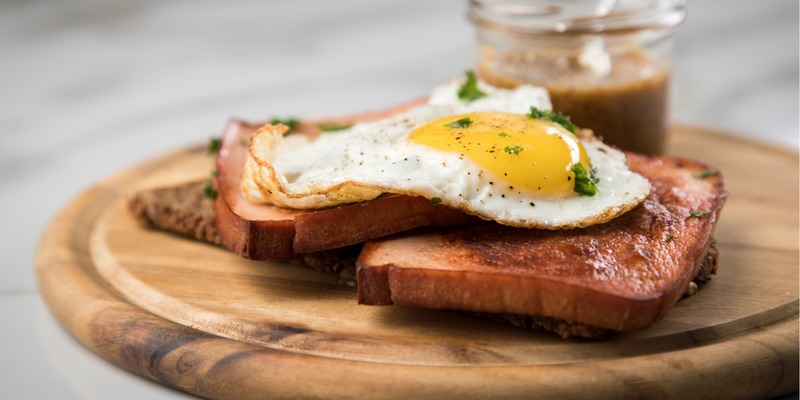 Eier mit Käse und Leberkäse - Rezept | FoodPal