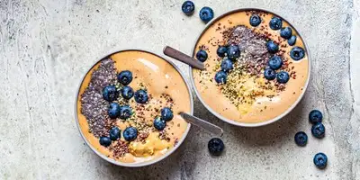 Budino di lamponi e cioccolato con chia