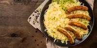 Wiener Würstchen mit Sauerkraut