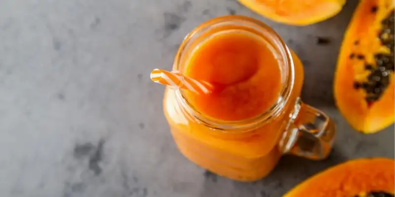 Healthy miracle with papaya
