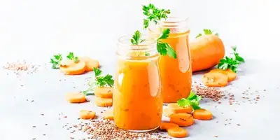 Smoothie Booster de Cenoura de Damasco