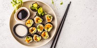 Sushi-Rolls mit Quinoa und Roter Bete