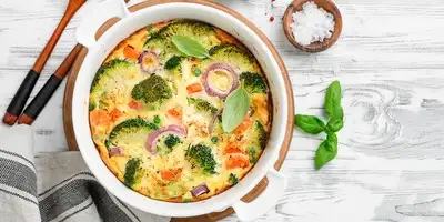 Pasta in casseruola con verdure