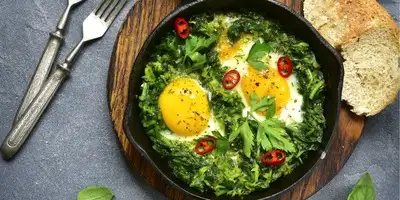 Shakshuka with zucchini