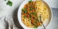 Vegetarische Bolognese mit Linsen