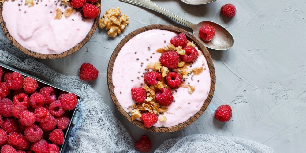 Quark mit Himbeeren und Haferflocken - Rezept | FoodPal