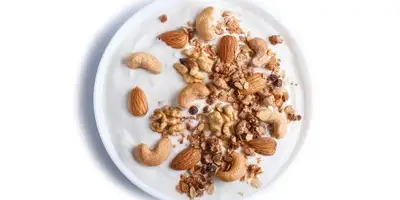 Skyr con nueces y miel