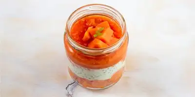 Pudín de papaya y chía