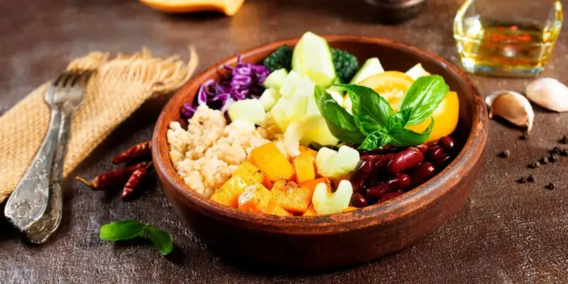Insalata di fagioli alla texana Insalata di fagioli alla texana