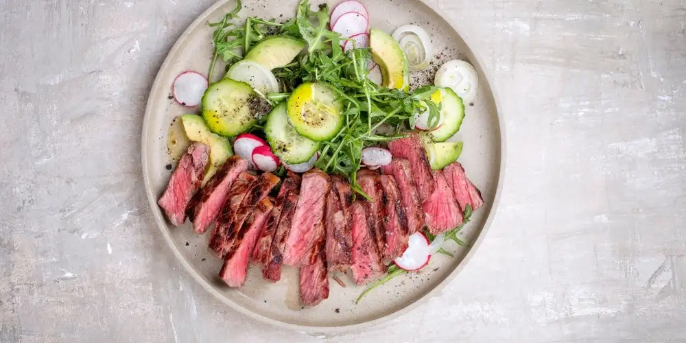 Classic fitness steak - recipe | FoodPal